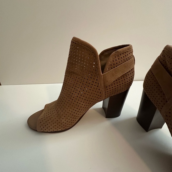 Sam Edelman Easton Perforated Open Toe Bootie (Women) - Picture 3 of 6